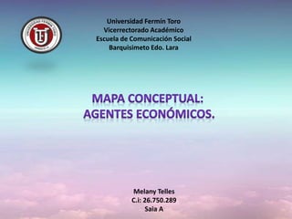 Universidad Fermín Toro
Vicerrectorado Académico
Escuela de Comunicación Social
Barquisimeto Edo. Lara
Melany Telles
C.i: 26.750.289
Saia A
 