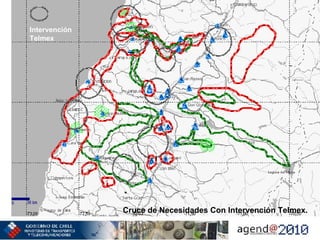 Cruce de Necesidades Con Intervención Telmex. Intervención Telmex 