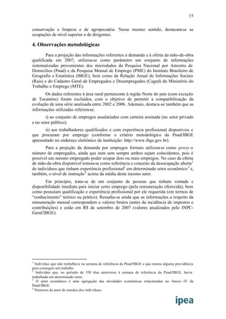 Mapa Do Emprego Ipea