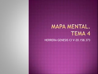 HERRERA GENESIS CI V-20.158.373
 