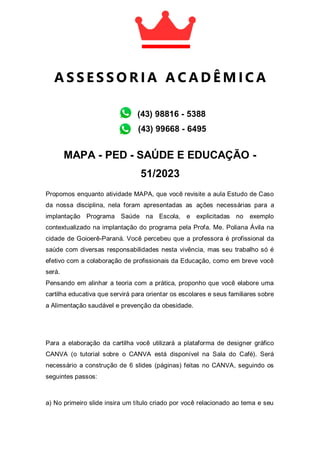 MAPA - PED - SAÚDE E EDUCAÇÃO - 51 2023.pdf