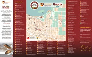 Mapa sabores Paraná