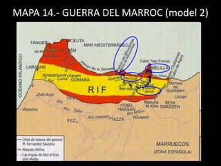 MAPA 14.- GUERRA DEL MARROC (model 2)
 