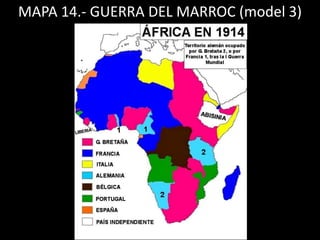 MAPA 14.- GUERRA DEL MARROC (model 3)
 