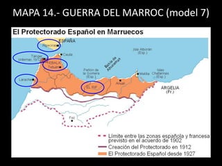 MAPA 14.- GUERRA DEL MARROC (model 7)
 