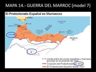 MAPA 14.- GUERRA DEL MARROC (model 7)
 