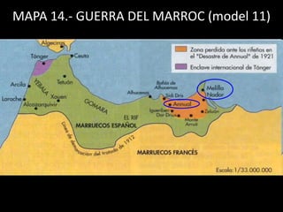 MAPA 14.- GUERRA DEL MARROC (model 11)
 