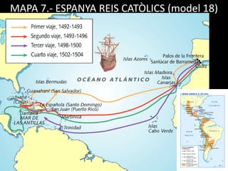MAPA 7.- ESPANYA REIS CATÒLICS (model 18)
 