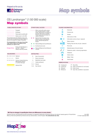 Mapabilitymapsymbols50k | PDF