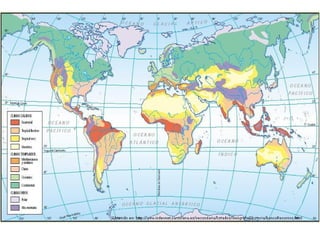 Mapa climas del mundo