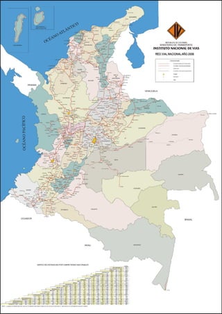 Mapa colombia descargar