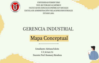 Mapa conceptual. Gerencia Industrial.pptx
