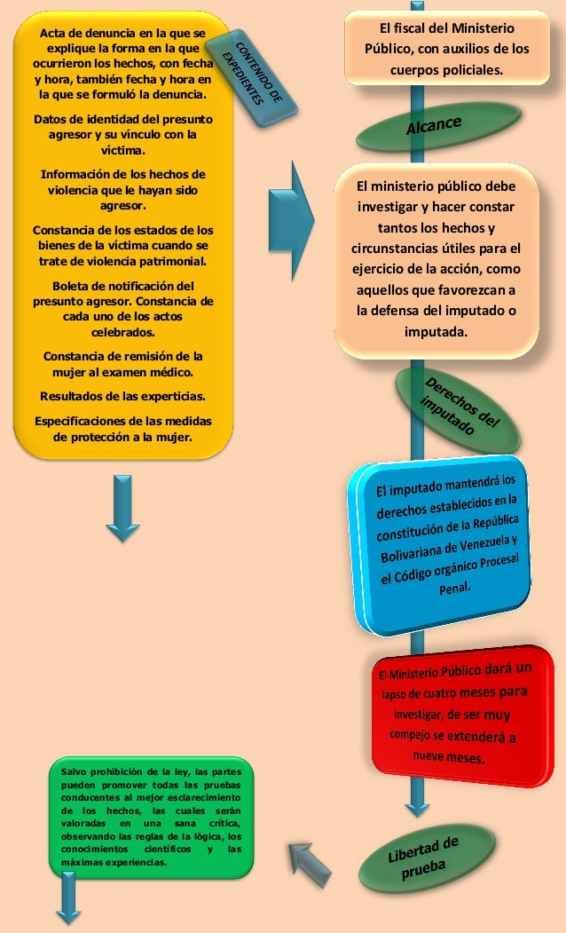Mapa conceptual procedimientos-derecho penal II