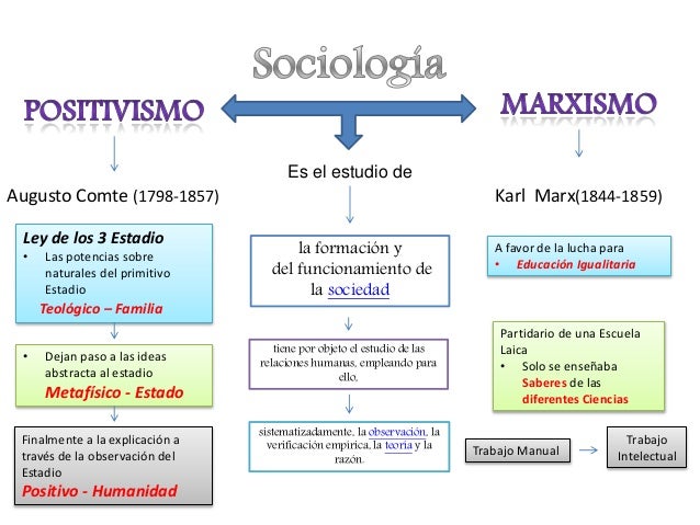 Mapa conceptual sociologia