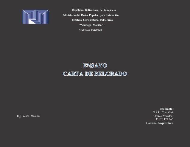 Carta de Belgrado