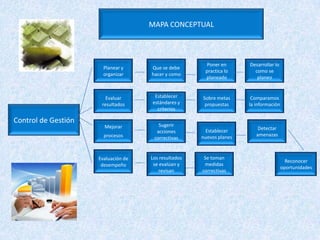 Mapa conceptual de control de gestion | PPTX