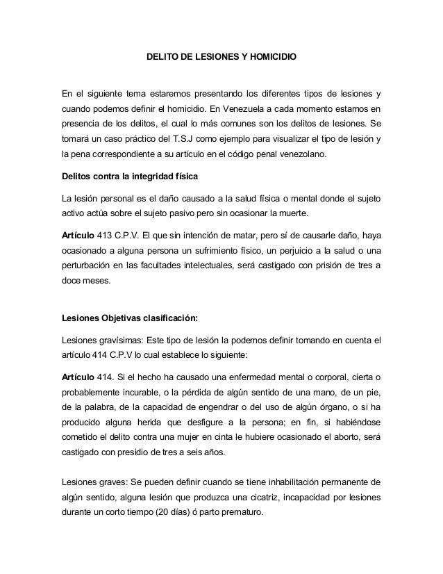 Escrito de acusación por homicidio Escrito de acusación por homicidio