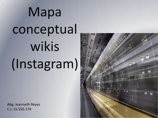 Abg. Jeanneth Reyes
C.I: 15.550.174
Mapa
conceptual
wikis
(Instagram)
 