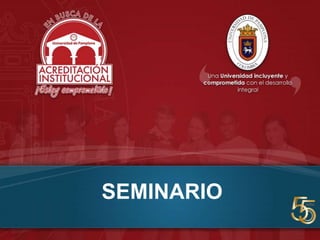 SEMINARIO
 