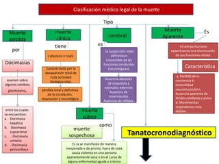 Mapa conceptual medicina legal