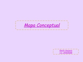 Mapa Conceptual
Emilit Sequera
C.I. 25469658
 