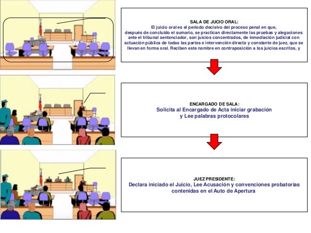 Mapa conceptual simulacion de audiencia en juicio oral equipo 5