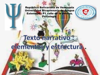 República Bolivariana de Venezuela
Universidad Bicentenaria de Aragua
Extensión : P1 valle de la pascua.
Psicología.
 