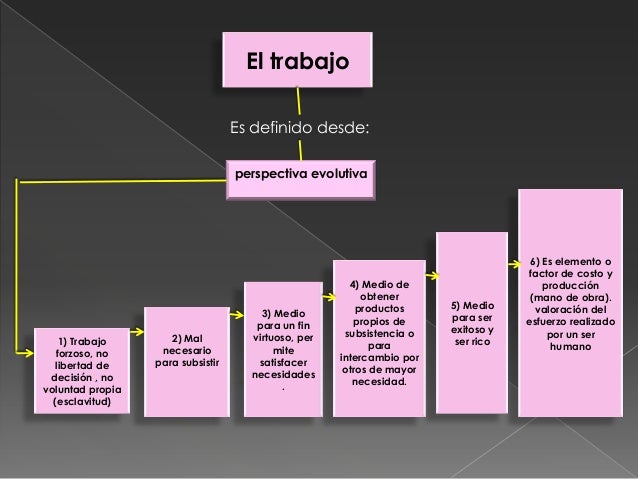Mapa conceptual trabajo evolucion