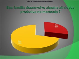 mapa do consumo do conj. palmeira/2009 
