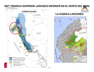 Cuenca Rift Mapa de dominios Geotectónicos y Metalogenia del Perú | PDF