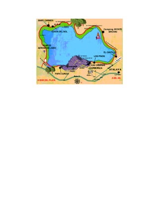 Mapa de lago chascomus