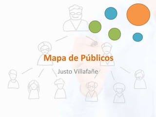 Mapa de Públicos
Justo Villafañe
 