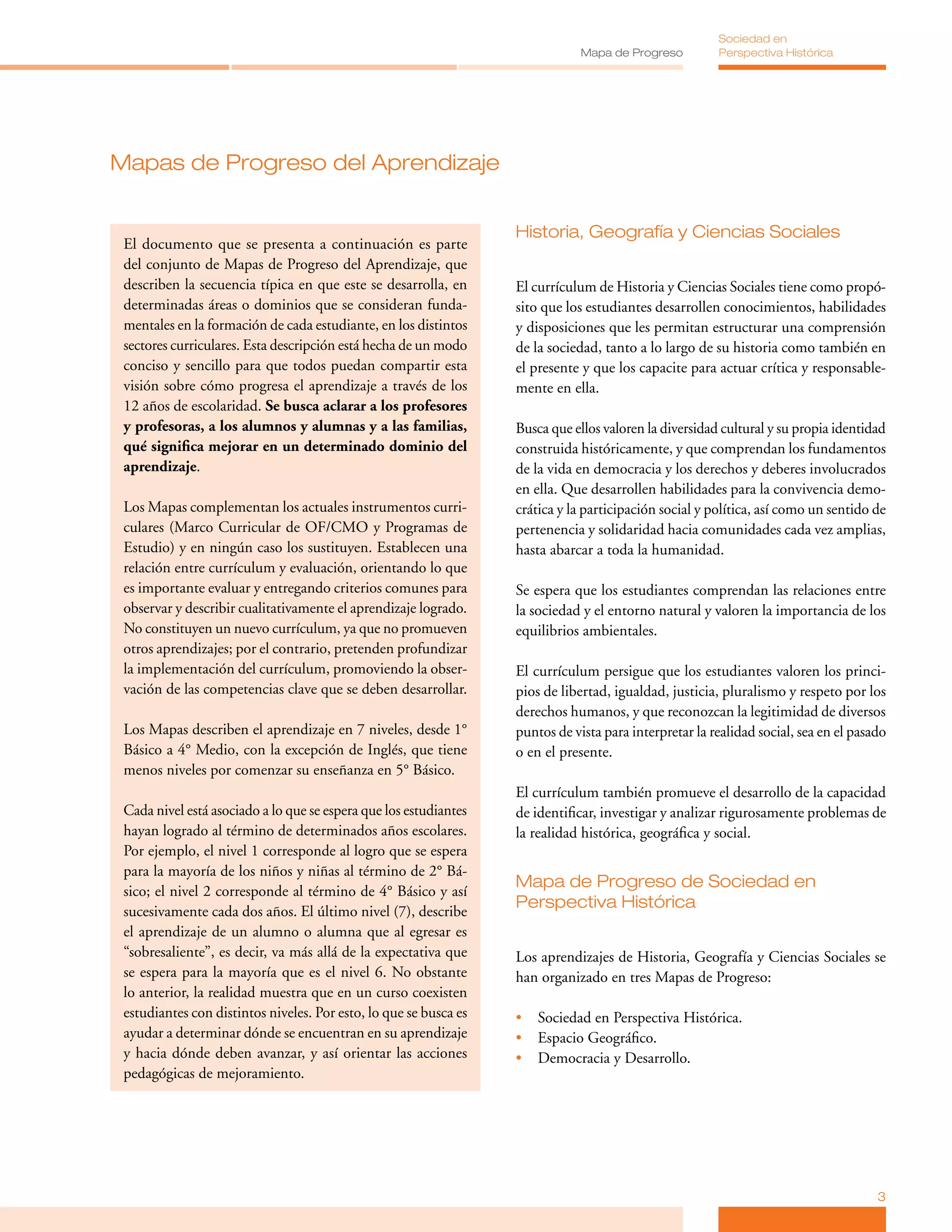 Mapa de progreso historia | PDF | Professional School | Postgraduate ...