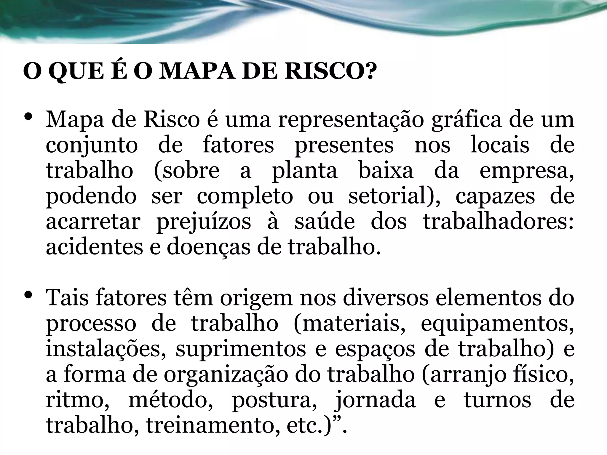 Mapa de risco | PPT