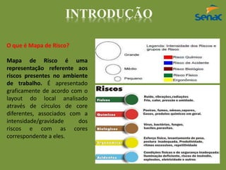 Mapa de Risco elaborado no Autodesk Revit versão 2014 | PPTX
