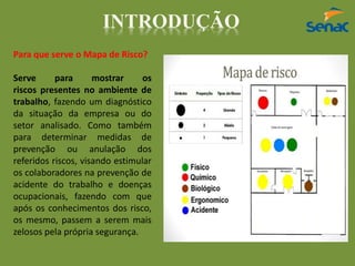 Mapa de Risco elaborado no Autodesk Revit versão 2014 | PPTX