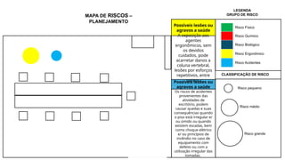 MAPA DE RISCO.pptxExemplo de mapa de risco de uma área de trabalho em ...