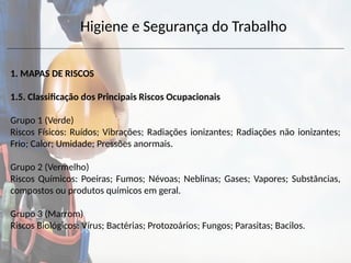 MAPA DE RISCO segurança do trabalho nr5 cipa | PPTX