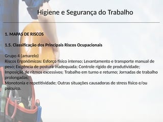 MAPA DE RISCO segurança do trabalho nr5 cipa | PPTX