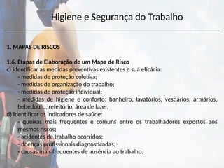 MAPA DE RISCO segurança do trabalho nr5 cipa | PPTX