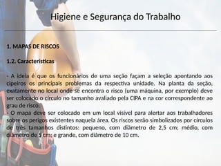 MAPA DE RISCO segurança do trabalho nr5 cipa | PPTX