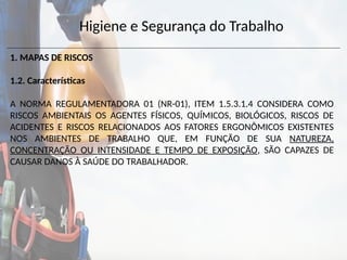 MAPA DE RISCO segurança do trabalho nr5 cipa | PPTX