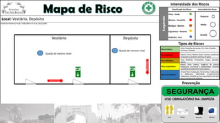 Mapa de Risco para Cemitério e areas adm | PDF