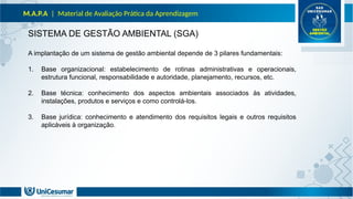 MAPA Ecologia Aplicada curso de gestão ambiental | PPTX