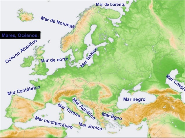 Mapa Mares Europa Mapa Mapa Mares Europa Mapa