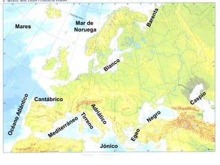 Mapa europa 3