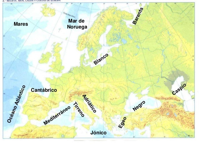 Mapa Europa 3