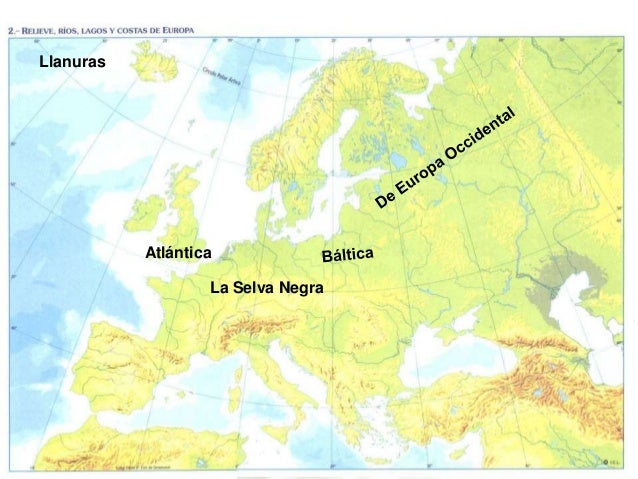 mapa fisico de europa selva negra Mapa europa 3 mapa fisico de europa selva negra Mapa europa 3