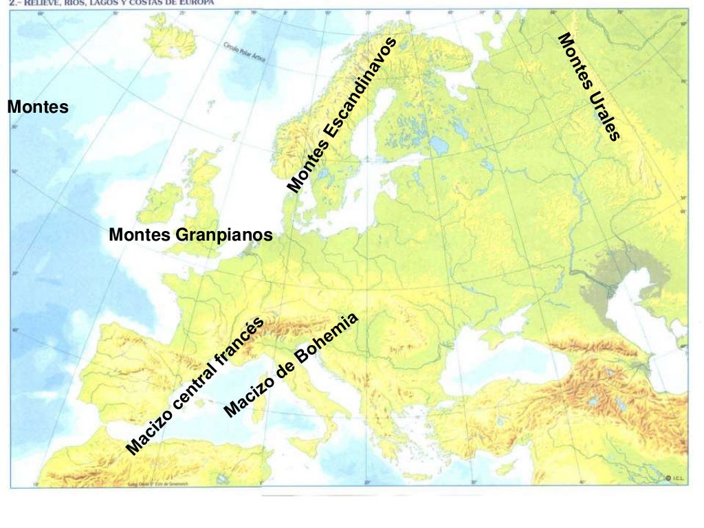 Mapa europa 3