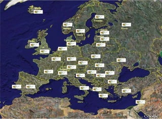 Mapa europa plataformas FFL